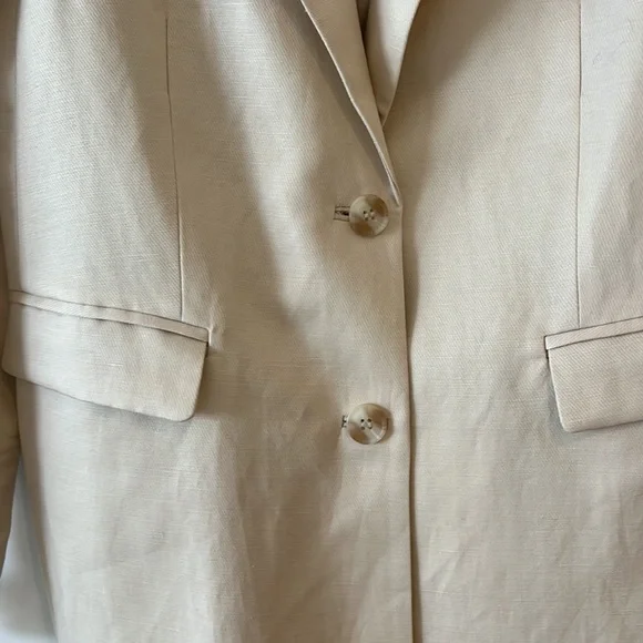 & Other Stories linen lyocell suit jacket - Picture 2 of 6